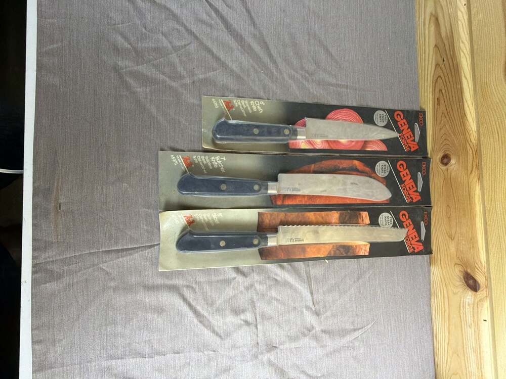 Ekco Geneva Forge 3-Piece Kitchen Knife Set